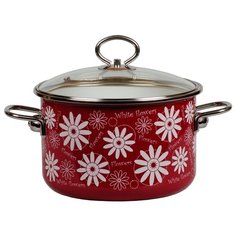 Кастрюля Vitross White flowers