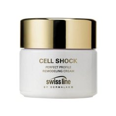 Swiss Line Cell Shock Perfect Profile Remodeling Cream Моделирующий крем для шеи и подбородка, 50 мл
