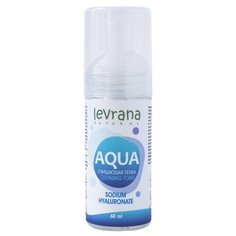 Levrana очищающая пенка для умывания Aqua, 60 мл