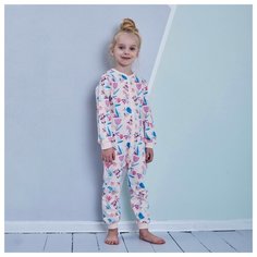 Комбинезон Kogankids размер 98, светло-розовый