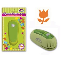 Дырокол фигурный Феникс Тюльпан (45810) салатовый