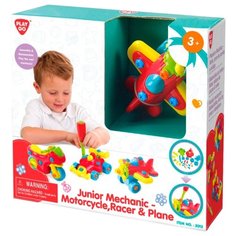 Винтовой конструктор PlayGo Junior Mechanic 2012 Транспорт