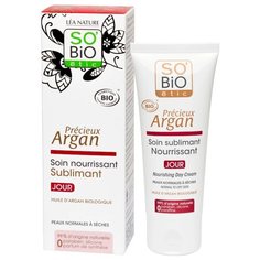 SOBiO etic Питательный дневной крем Драгоценная Аргана, 50 мл