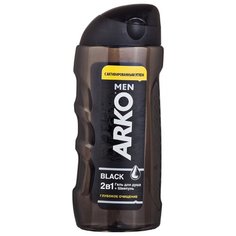 Гель-шампунь для душа Arko Black, 260 мл