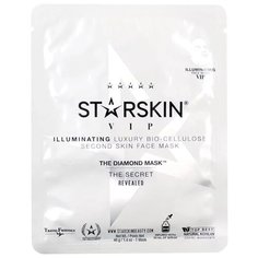 STARSKIN VIP The Diamond Mask Бриллиантовая биоцеллюлозная маска, 40 г