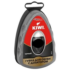 Kiwi Express Shine губка с дозатором черная