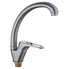 Смеситель для кухни (мойки) Ledeme L5913A однорычажный матовый хром