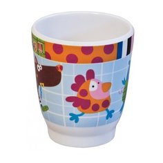 Стакан Ebulobo Волчонок (E20003) голубой/коричневый