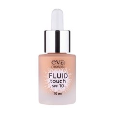 Eva Mosaic Тональный флюид Fluid Touch, 15 мл, оттенок: 04 бежевый