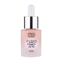 Eva Mosaic Тональный флюид Fluid Touch, 15 мл, оттенок: 03 светло-розовый