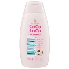 Lee Stafford шампунь Сосо Loco увлажняющий для сухих, поврежденных волос с кокосовым маслом 50 мл