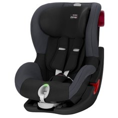 Автокресло группа 1 (9-18 кг) BRITAX ROMER King II LS, Black Ash black series