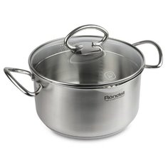 Кастрюля Rondell Edel 5,1 л, стальной