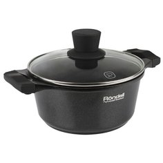 Кастрюля Rondell Galaxis 2,1 л, черный