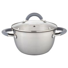 Кастрюля HITT Speise H07213 3,3 л, серебристый