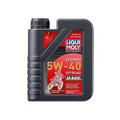Моторное масло LIQUI MOLY Motorbike 4T Synth Offroad Race 5W-40 1 л