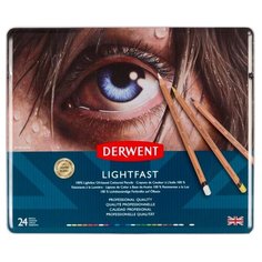 Derwent Цветные карандаши Lightfast 24 цвета (D-2302720)