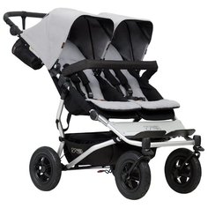Прогулочная коляска Mountain buggy Duet silver