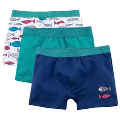 Трусы Bossa Nova размер 28, синий/зеленый/белый