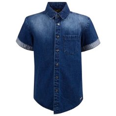 Рубашка Pinetti размер 134, темно-синий