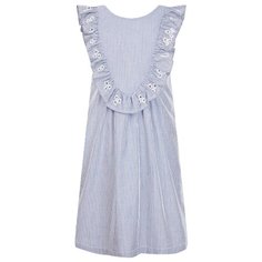 Платье Sonia Rykiel размер 128, белый/голубой/полоска