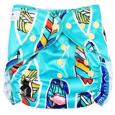 GlorYes! подгузник для плавания (3-18 кг) 1 шт. борды