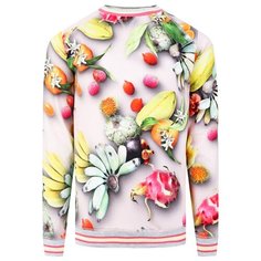 Свитшот Molo размер 98, розовый/желтый/зеленый