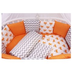 Amarobaby бортик Lucky оранжевый