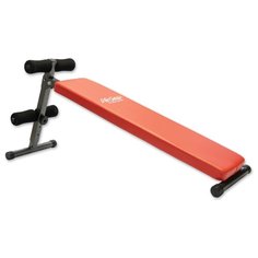 Скамья LifeGear 76200 черный/красный