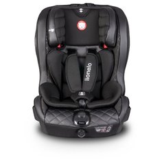 Автокресло группа 1/2/3 (9-36 кг) Lionelo Adriaan Isofix (Jasper Isofix), leather black