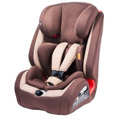Автокресло группа 1/2/3 (9-36 кг) Bewell Sunrise BW02-TT, коричневый/бежевый