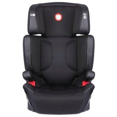 Автокресло группа 2/3 (15-36 кг) Lionelo Hugo Leather Isofix, черный