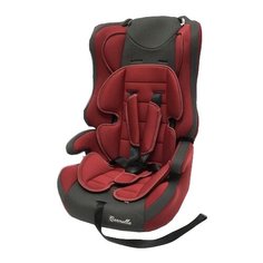 Автокресло группа 1/2/3 (9-36 кг) Carmella 513 RF, deep red/black dot