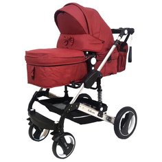 Коляска-трансформер Belecoo Барс 3102 красный