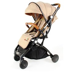 Прогулочная коляска Skillmax TL-TR-19 khaki/black, цвет шасси: черный