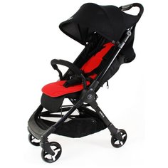 Прогулочная коляска VIKI S2880 ruby red, цвет шасси: черный