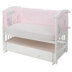 Leader Kids бортик Цирк розовый