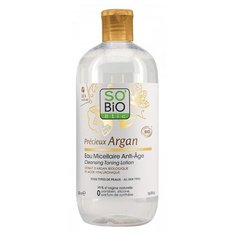 Мицеллярная вода SOBiO etic Précieux Argan Anti-aging micellar water антивозрастная для лица 500 мл 500 мл
