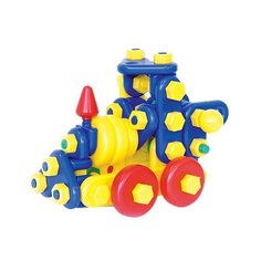 Винтовой конструктор Класата Городской транспорт 1210 Паровоз Чух-Чух