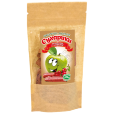 Пастила ЭКО пастила сухарики яблочные с клюквой 60 г