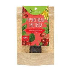 Пастила Экофермер вишня с бананом и мёдом 50 г