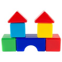 Кубики Пластмастер Стройка 14023