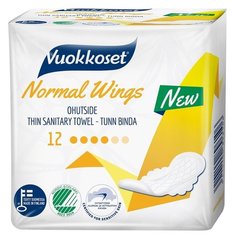 Vuokkoset прокладки Normal Wings 12 шт.