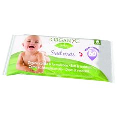 Влажные салфетки Organyc Детские 60 шт.