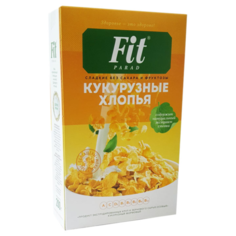 Готовый завтрак Fit Parad Кукурузные хлопья со стевией, коробка, 200 г
