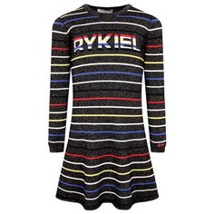 Платье Sonia Rykiel размер 104, черный/полоска