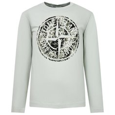 Лонгслив Stone Island размер 116, серый