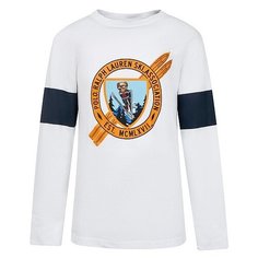 Лонгслив Ralph Lauren размер 164, белый