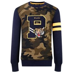 Джемпер Ralph Lauren размер 104, хаки/зеленый