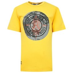 Футболка Stone Island размер 116, желтый
